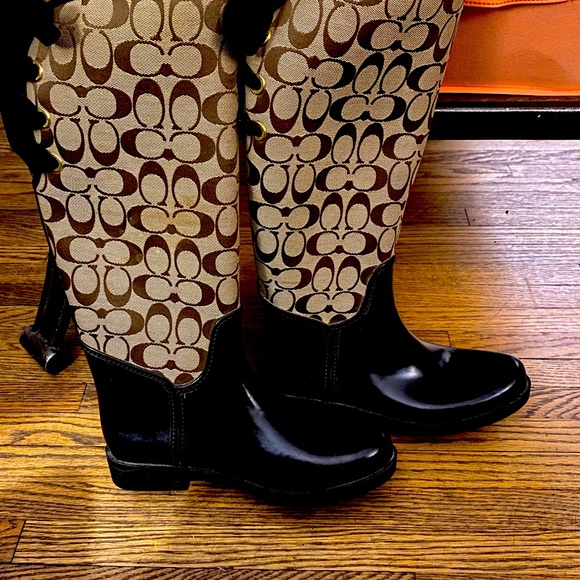 Coach Shoes - Coach Rubber Boats